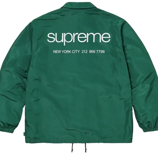 green Jacket 23FW M XL COACHES New Coach Black York orange S L JACKET navy NYC 0505